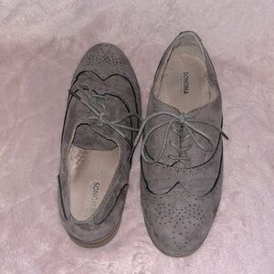 Gray Oxfords